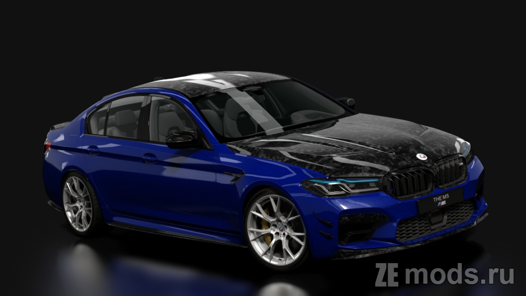 Мод BMW M5 F90 LCI Ymxaev spec для Assetto Corsa