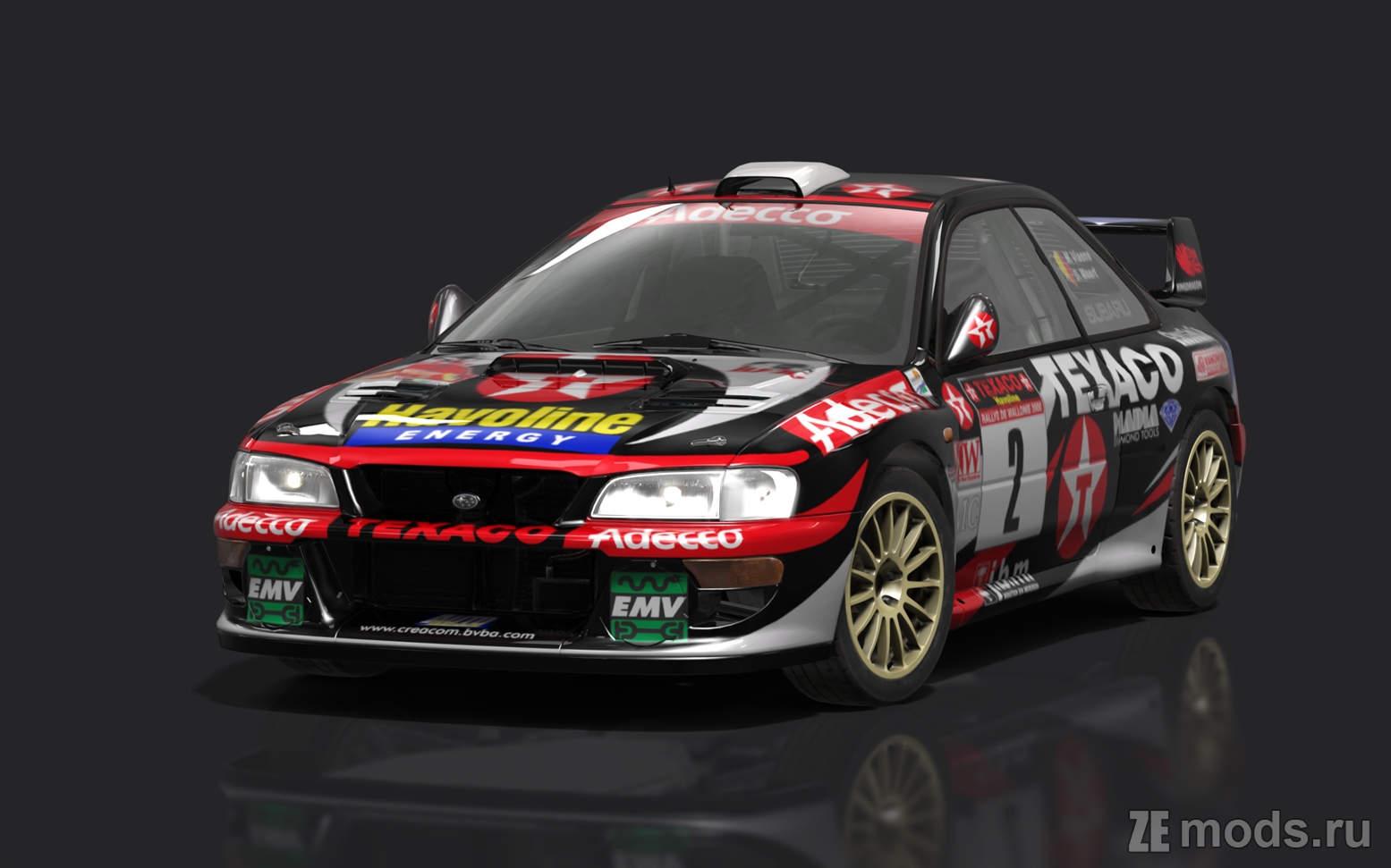 Subaru Impreza S4 WRC '98 для Assetto Corsa