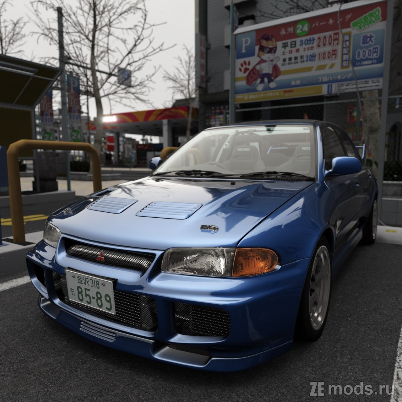 Mitsubishi Lancer Evolution III GSR Special (1.6) для Assetto Corsa