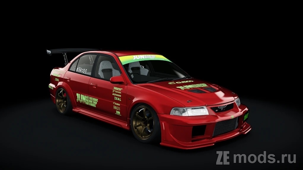 Mitsubishi Jun Hyper Lemon EVO 5 (0.7.1) для Assetto Corsa