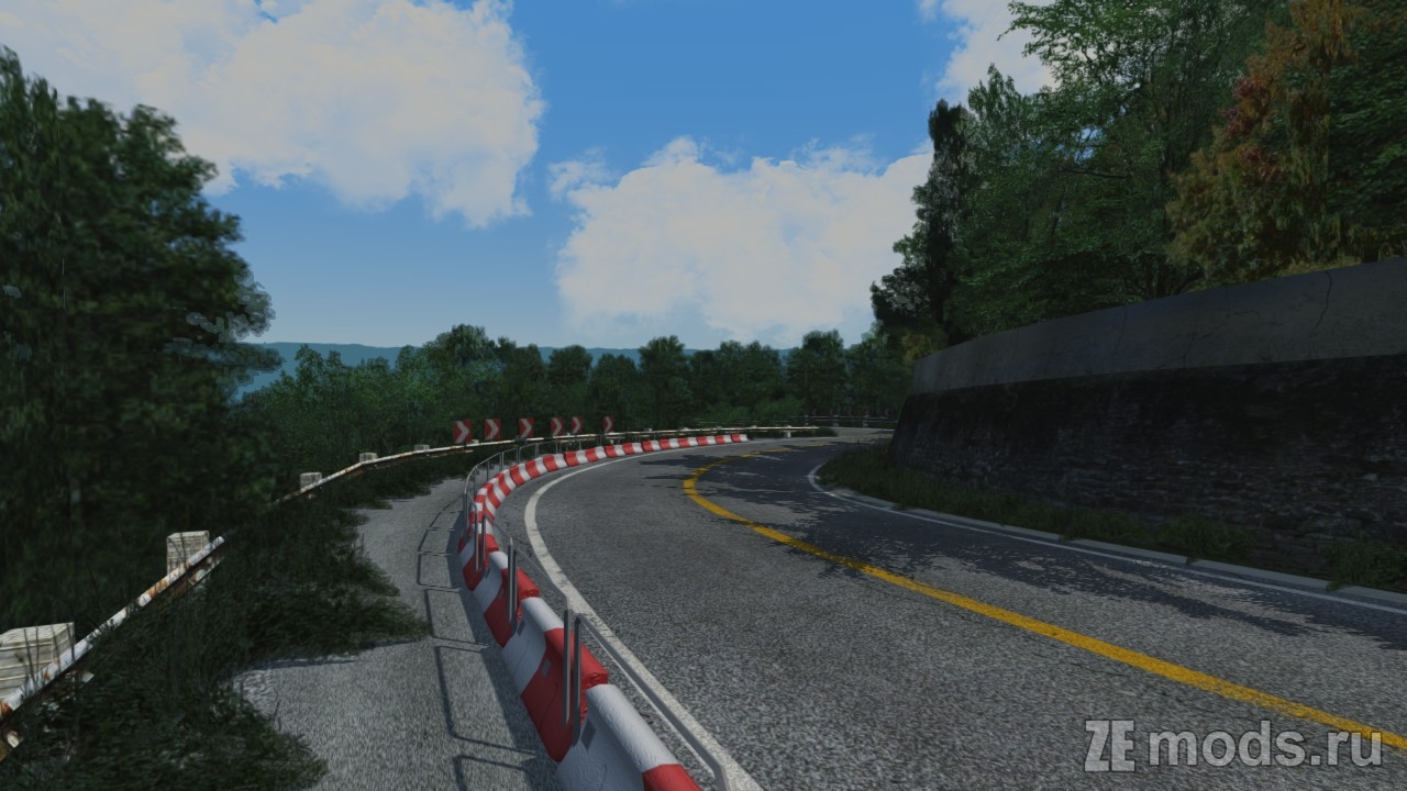 Мод Карта Akagi Mountain Pass (1.4) для Assetto Corsa