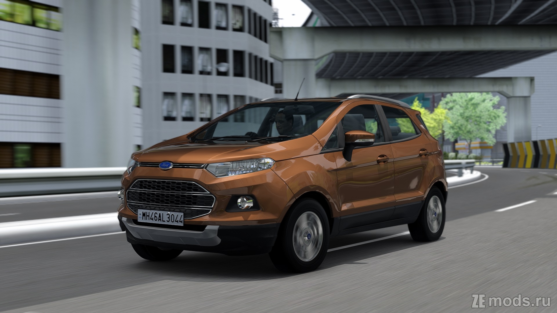 Мод 2013 Ford EcoSport Ecoboost для Assetto Corsa