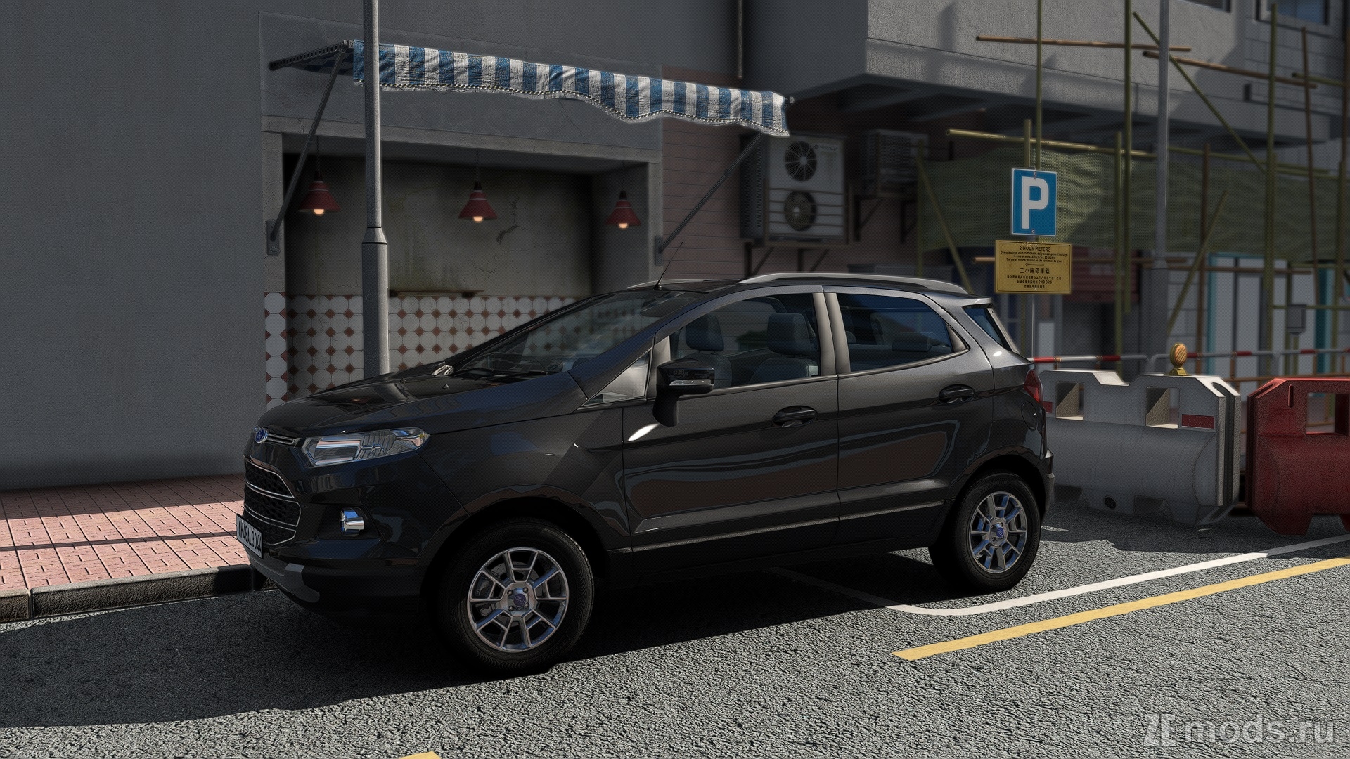 Мод 2013 Ford EcoSport Ecoboost для Assetto Corsa