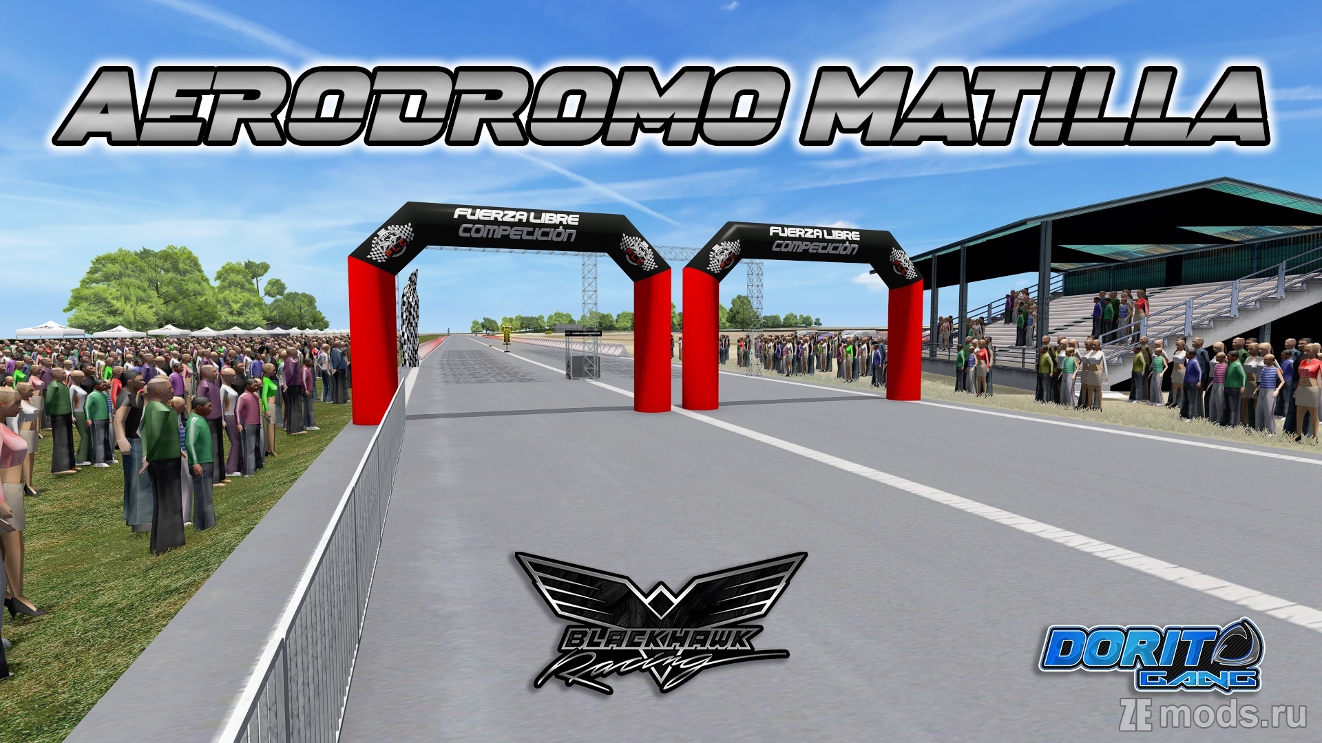 Карта "Aerodromo Matilla" для Assetto Corsa