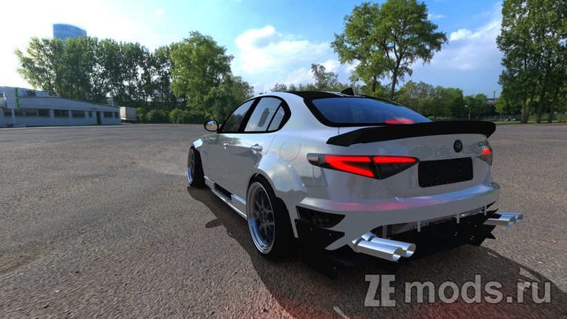 Мод Alpha Romeo Giulia Quadrifoglio Drift Tune для Assetto Corsa