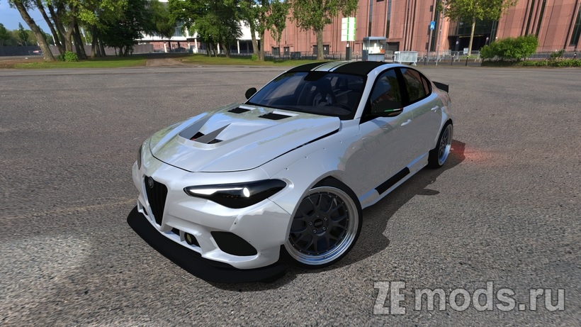 Alpha Romeo Giulia Quadrifoglio Drift Tune для Assetto Corsa