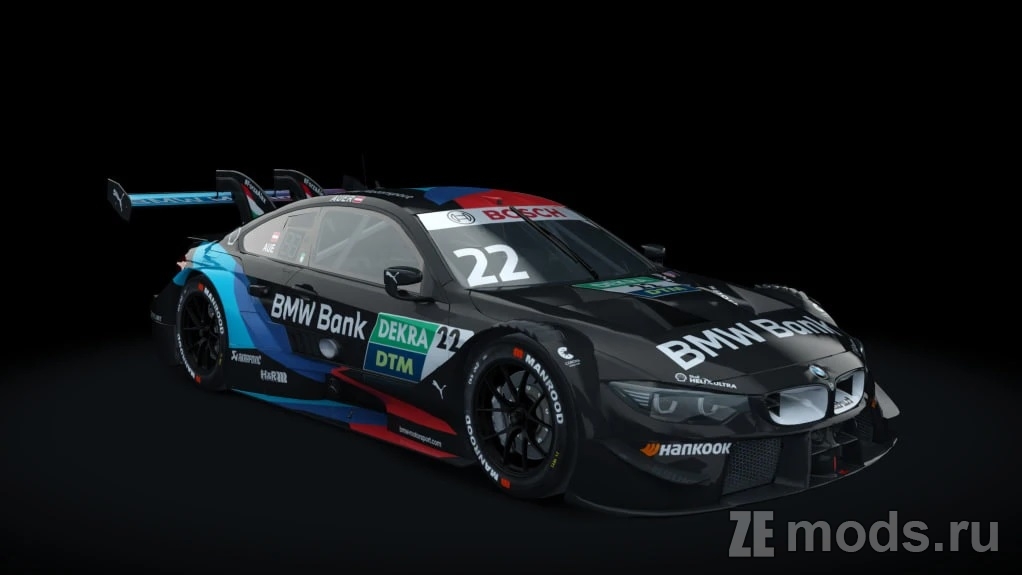 BMW M4 DTM (1.4) для Assetto Corsa