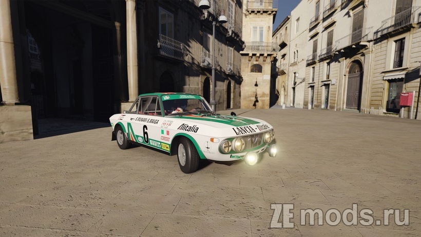 Lancia Fulvia 1.6 HF Rally Group 4 для Assetto Corsa