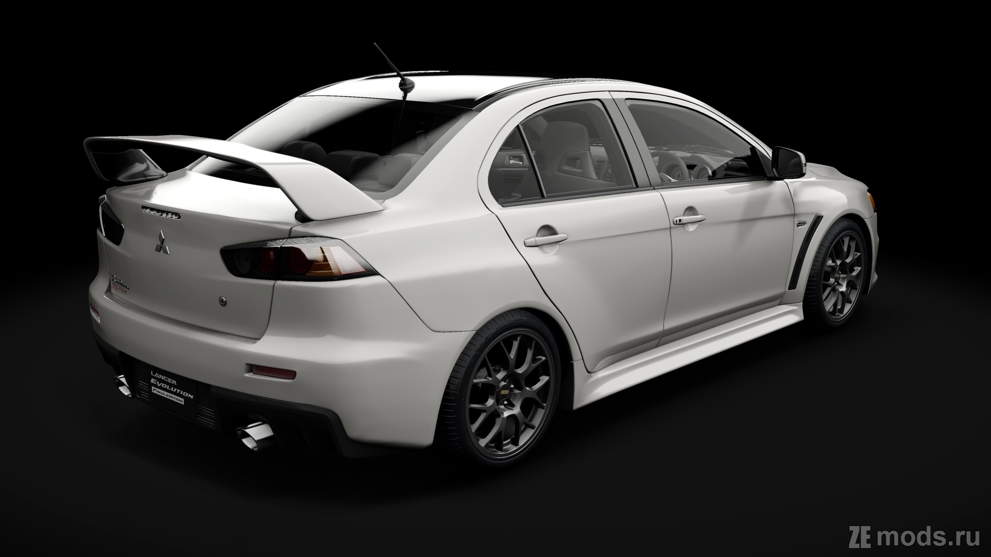 Мод Mitsubishi Lancer Evo X Final Edition 2015 для Assetto Corsa