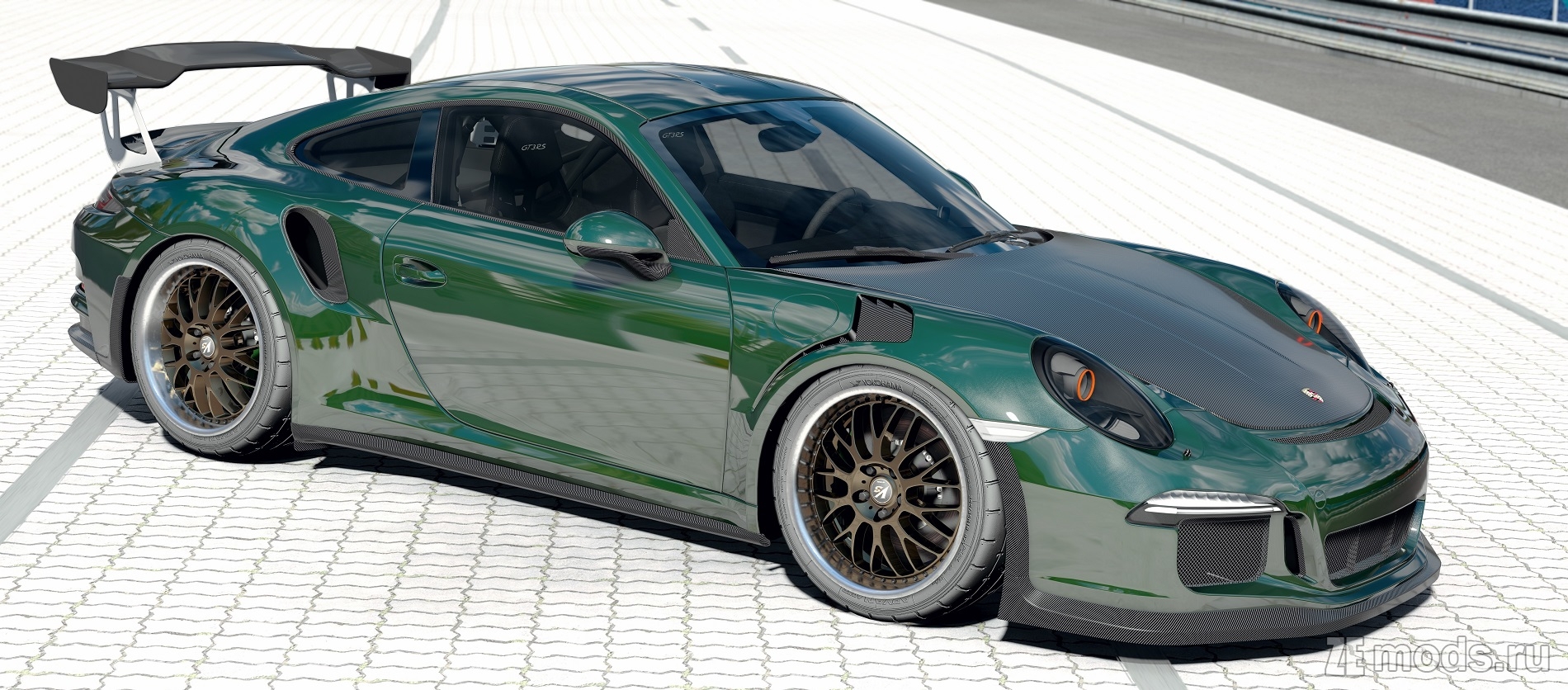 Мод Porsche 911 GT3 RS Hellspec (2.0) для Assetto Corsa