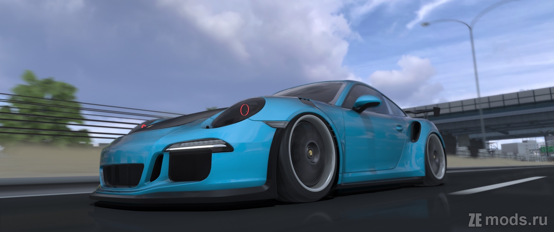 Мод Porsche 911 GT3 RS Hellspec (2.0) для Assetto Corsa