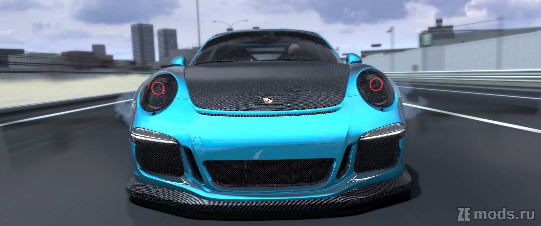 Мод Porsche 911 GT3 RS Hellspec (2.0) для Assetto Corsa