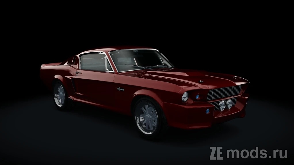 Мод Shelby GT500 Eleanor (1.1) для Assetto Corsa