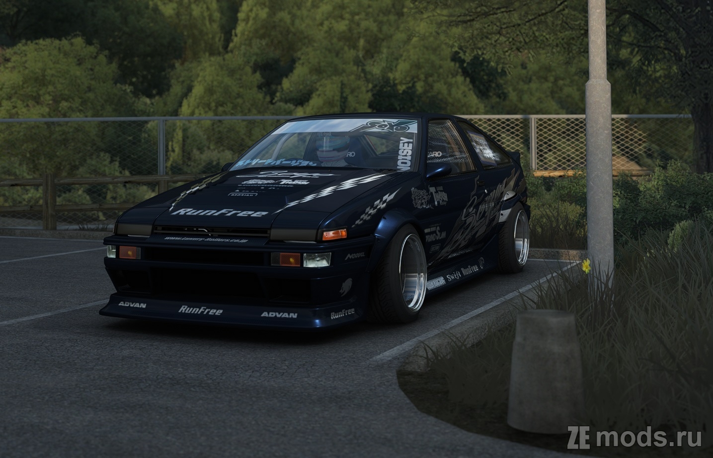 Мод Soyo Toyota AE86 Drift (0.3 Beta) для Assetto Corsa