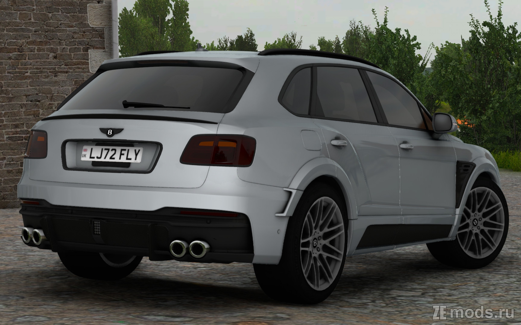 Мод Bentley Bentayga StarTech 2017 (v1.4) для Euro Truck Simulator 2 (v.1.52)