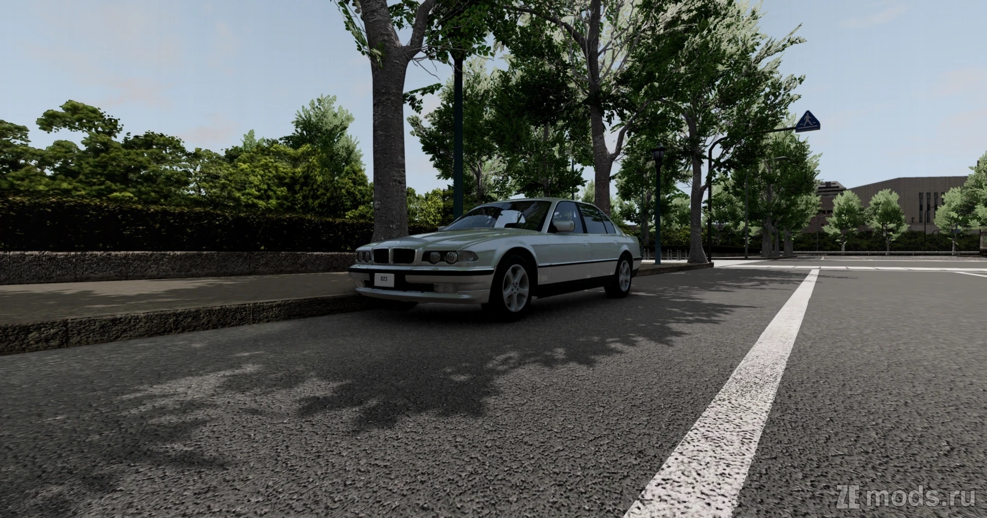 Мод 1997 BMW E38 (1.0) для BeamNG.drive