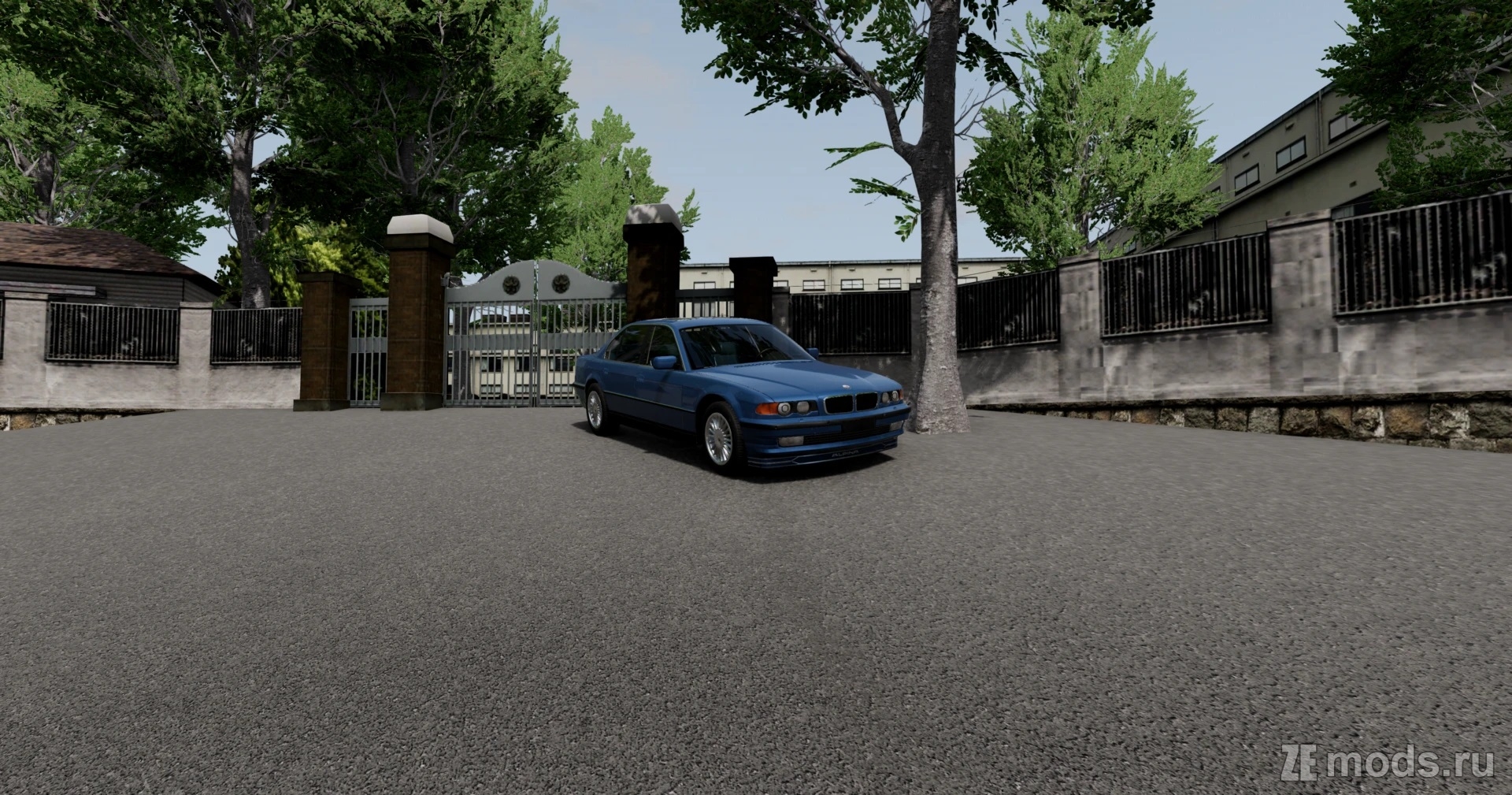 Мод 1997 BMW E38 (1.0) для BeamNG.drive