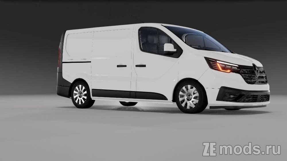 Мод 2024 Renault Trafic для BeamNG.drive