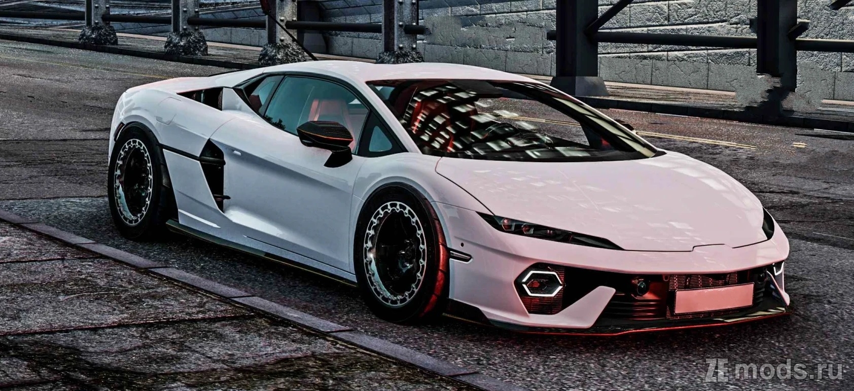 2025 Lamborghini Temerario Tuned By Damian Mods (1.1) для BeamNG.drive