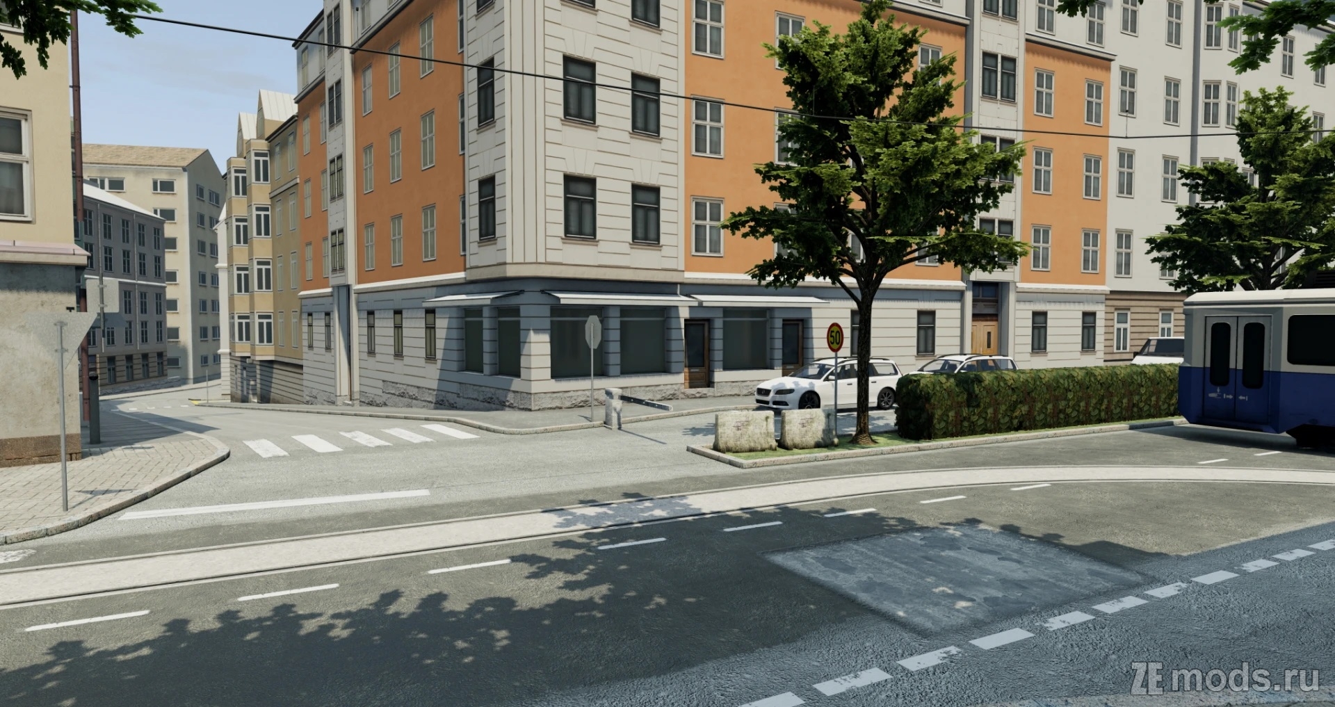 Карта Central Stalburg Alleys (INFRA) (1.0) для BeamNG.drive