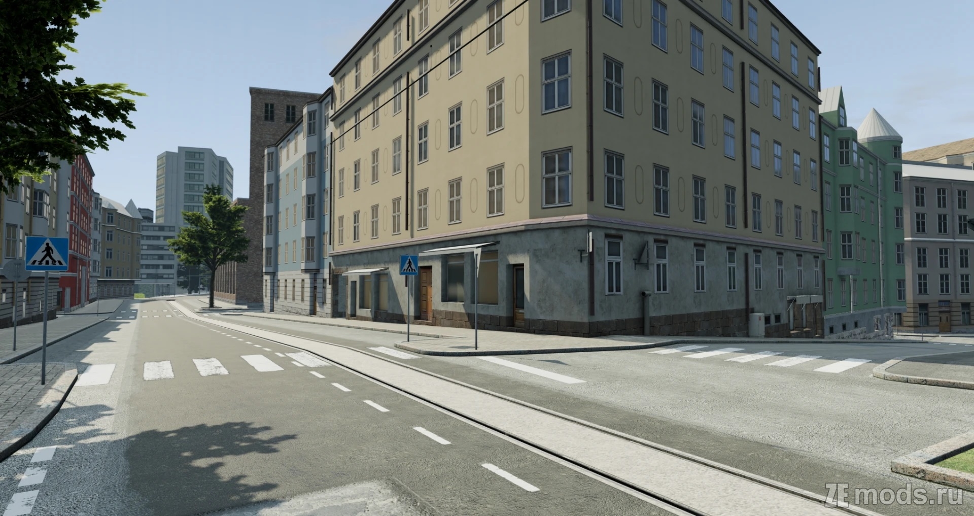 Карта "Central Stalburg Alleys (INFRA)" (1.0) для BeamNG.drive