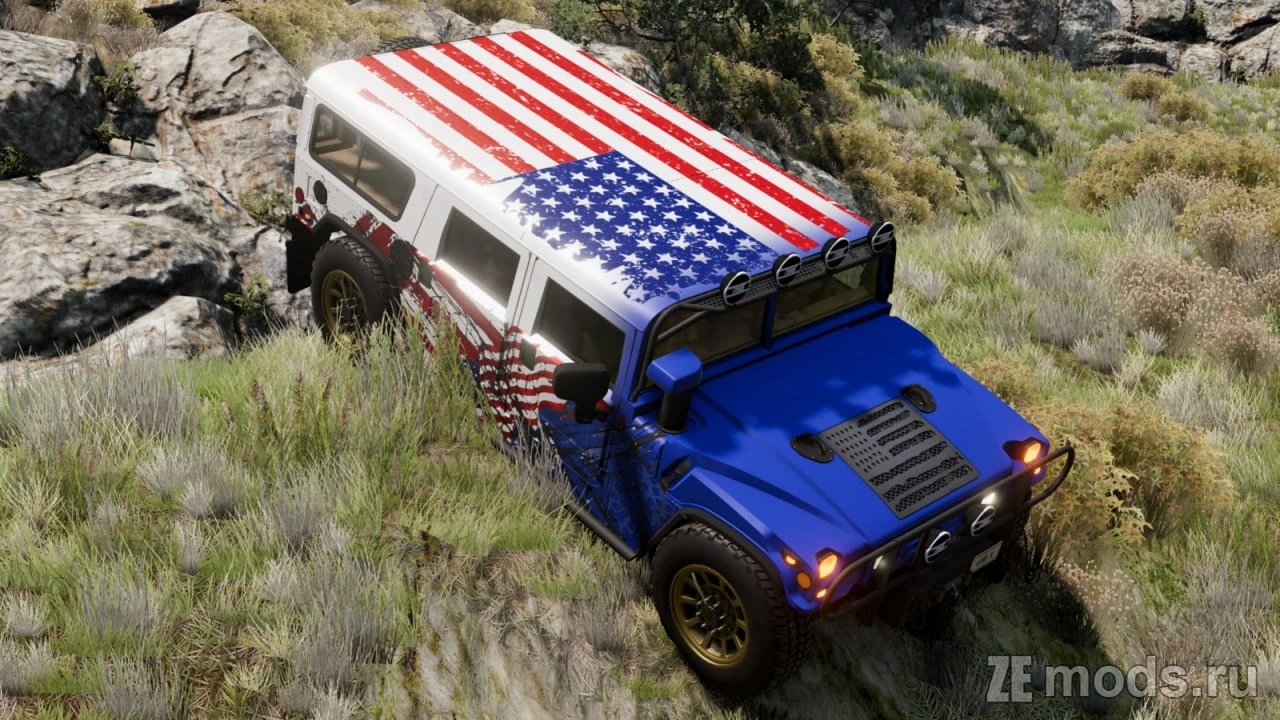 Мод Gunner Patriot (3.0) для BeamNG.drive