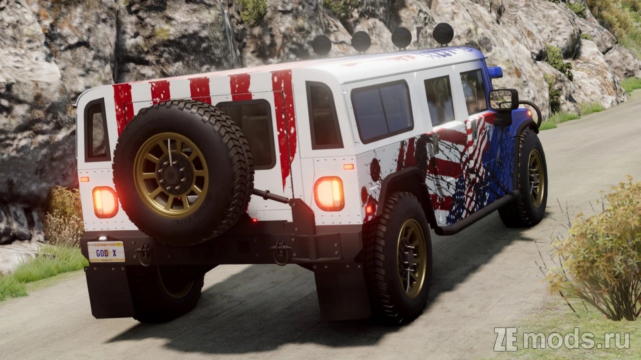 Мод Gunner Patriot (3.0) для BeamNG.drive