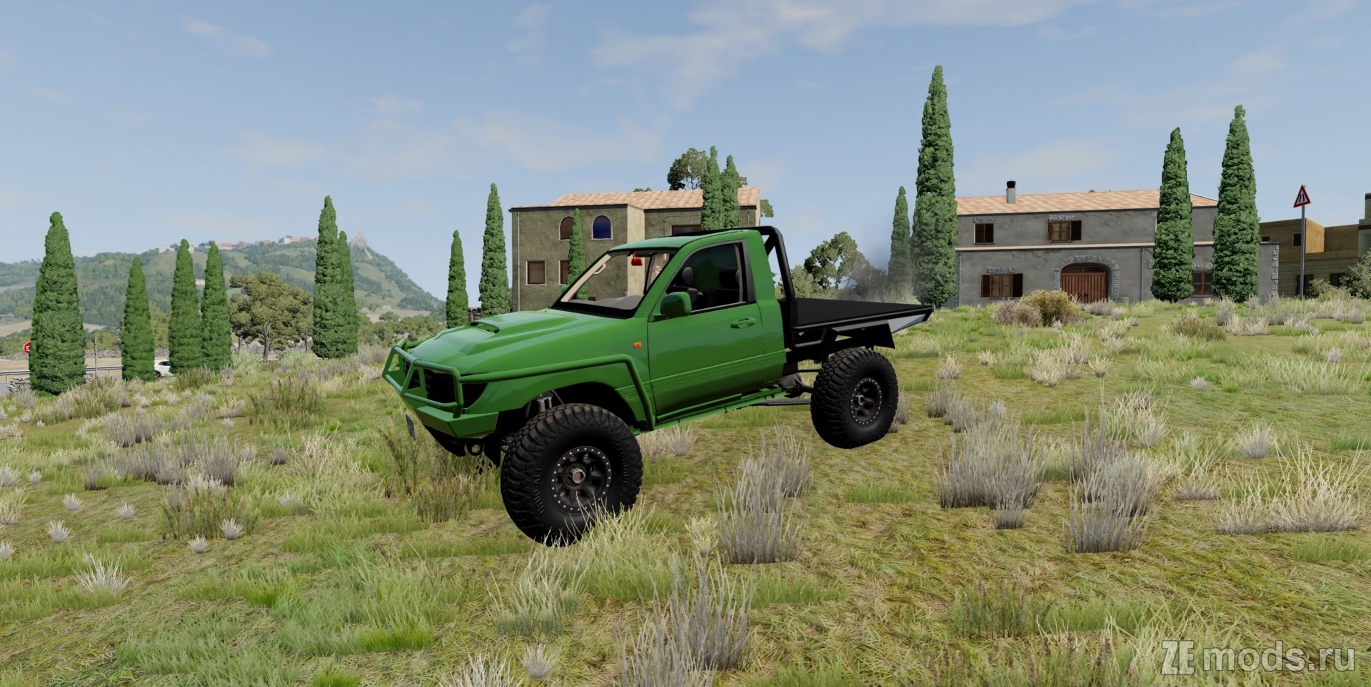 Мод Land Cruiser 100 single cab (1.0) для BeamNG.drive