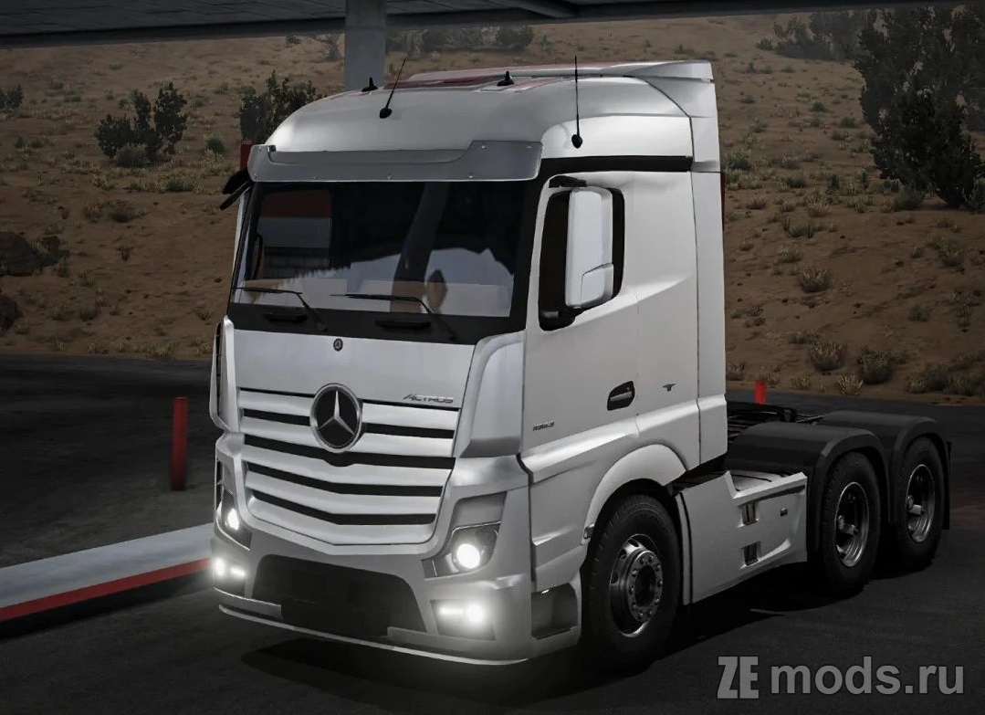 Мод Mercedes-Benz Actros 2011 для BeamNG.drive