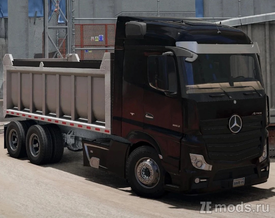 Мод Mercedes-Benz Actros 2011 для BeamNG.drive