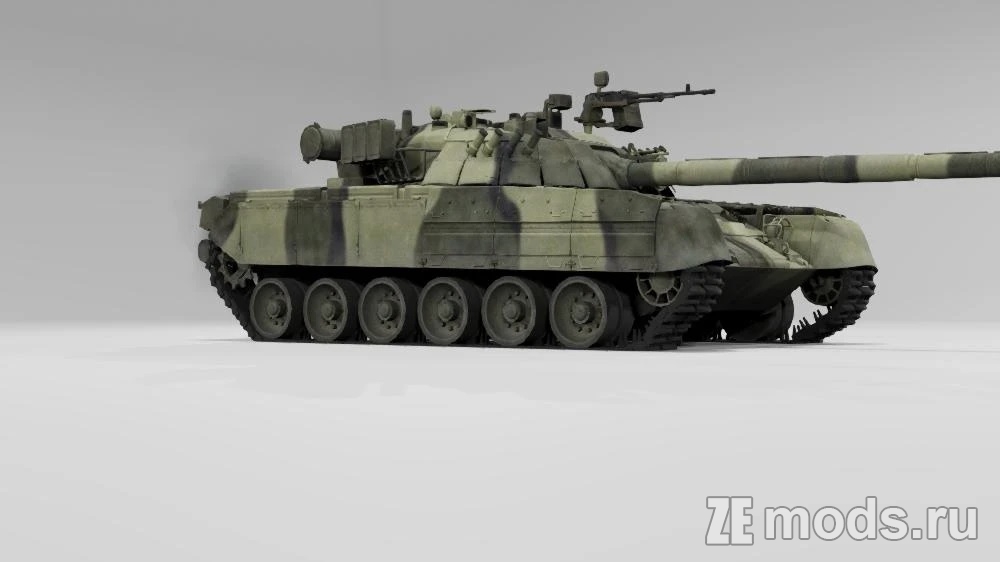 Mod T-80U Tank для BeamNG.drive