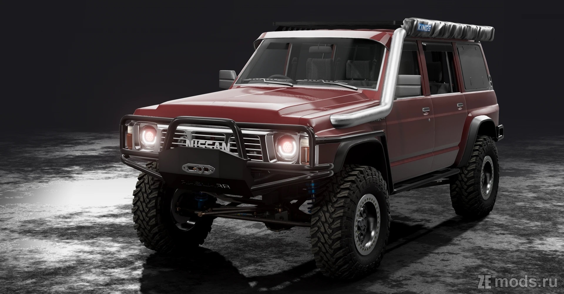 Мод Nissan patrol GQ (1.2) для BeamNG.drive