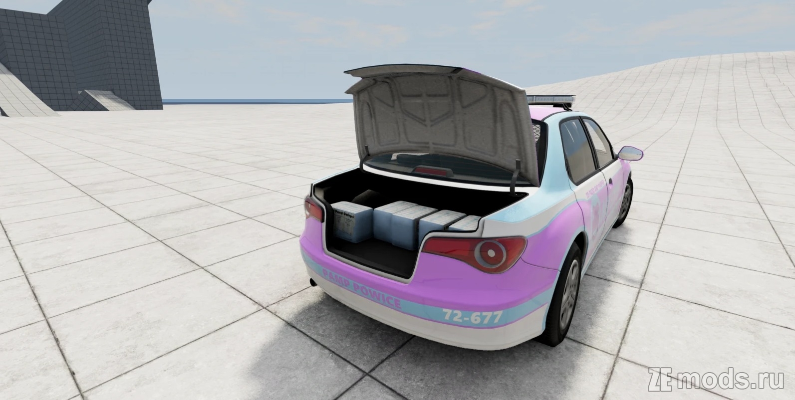 Мод Nu City Pamp Powice (ABDL) (2.0) для BeamNG.drive