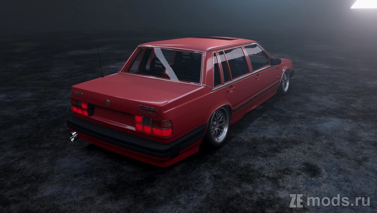 Мод Volvo 740 (1.1) для BeamNG.drive