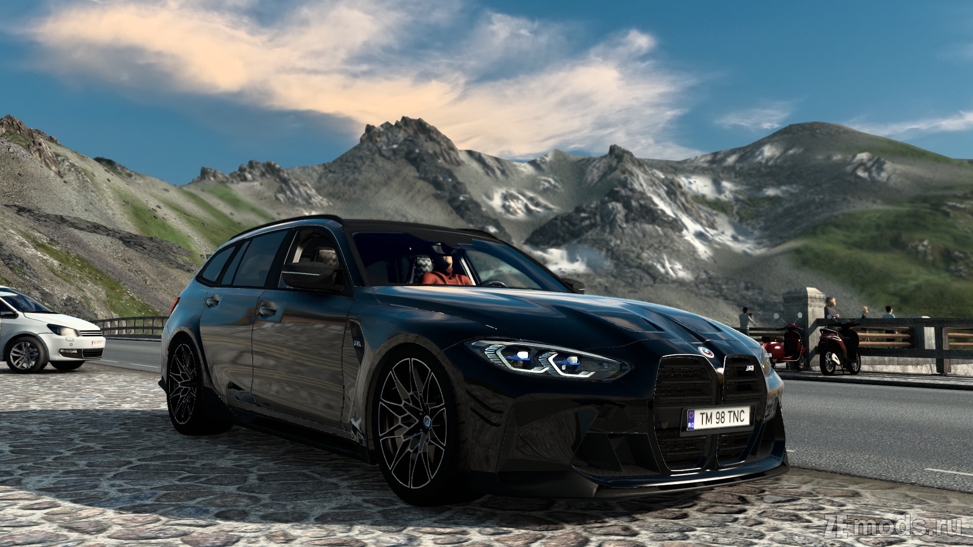 BMW M3 G81 Touring 2023 для Euro Truck Simulator 2 (1.51)