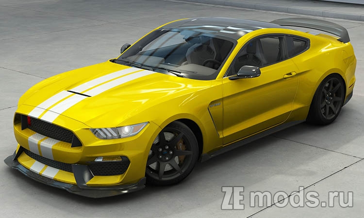 Ford Mustang Shelby GT350R 2016 SHP tuned v1.0 для Assetto Corsa