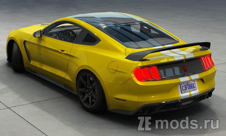 Мод Ford Mustang Shelby GT350R 2016 SHP tuned v1.0 для Assetto Corsa