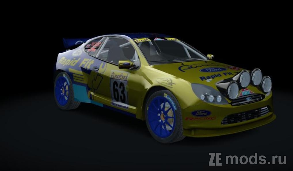 Мод Ford Puma KitCar (1.0) для Assetto Corsa