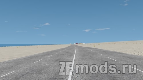 Мод Карта Land Of Sands - Песчаные земли (5.0) для BeamNG.drive (0.32.x)