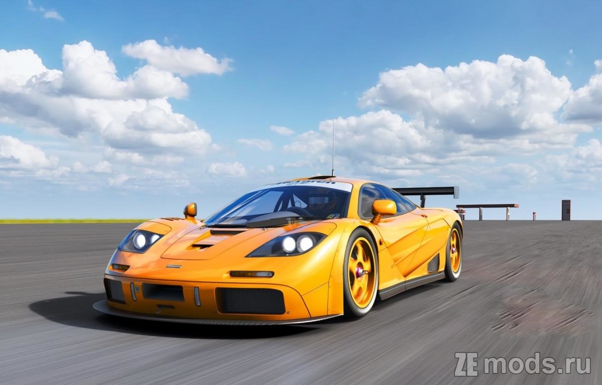 McLaren F1 GTR MkElite TrafficRun Tuned (1.0) для Assetto Corsa