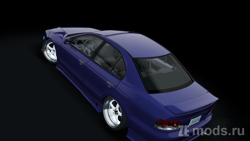 Мод Mitsubishi Galant 1998 KNM N Line (1.0) для Assetto Corsa