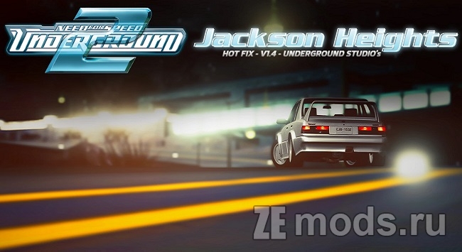 Карта Nfsu2 - Jackson Heights (1.5 Hotfix) для BeamNG.drive (0.32.x)