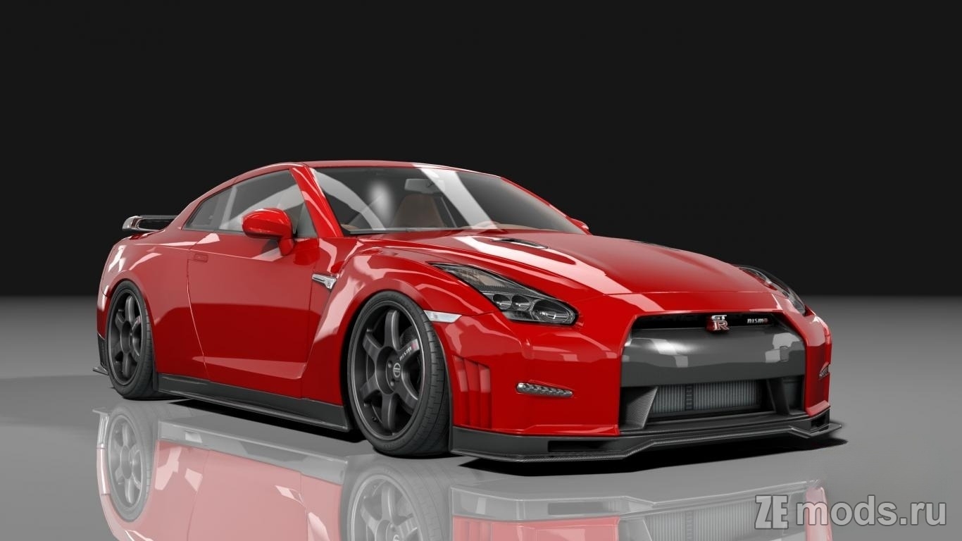 Мод Nissan GT-R Nismo Spec-B для Assetto Corsa