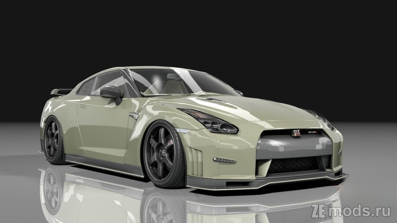 Мод Nissan GT-R Nismo Spec-B для Assetto Corsa