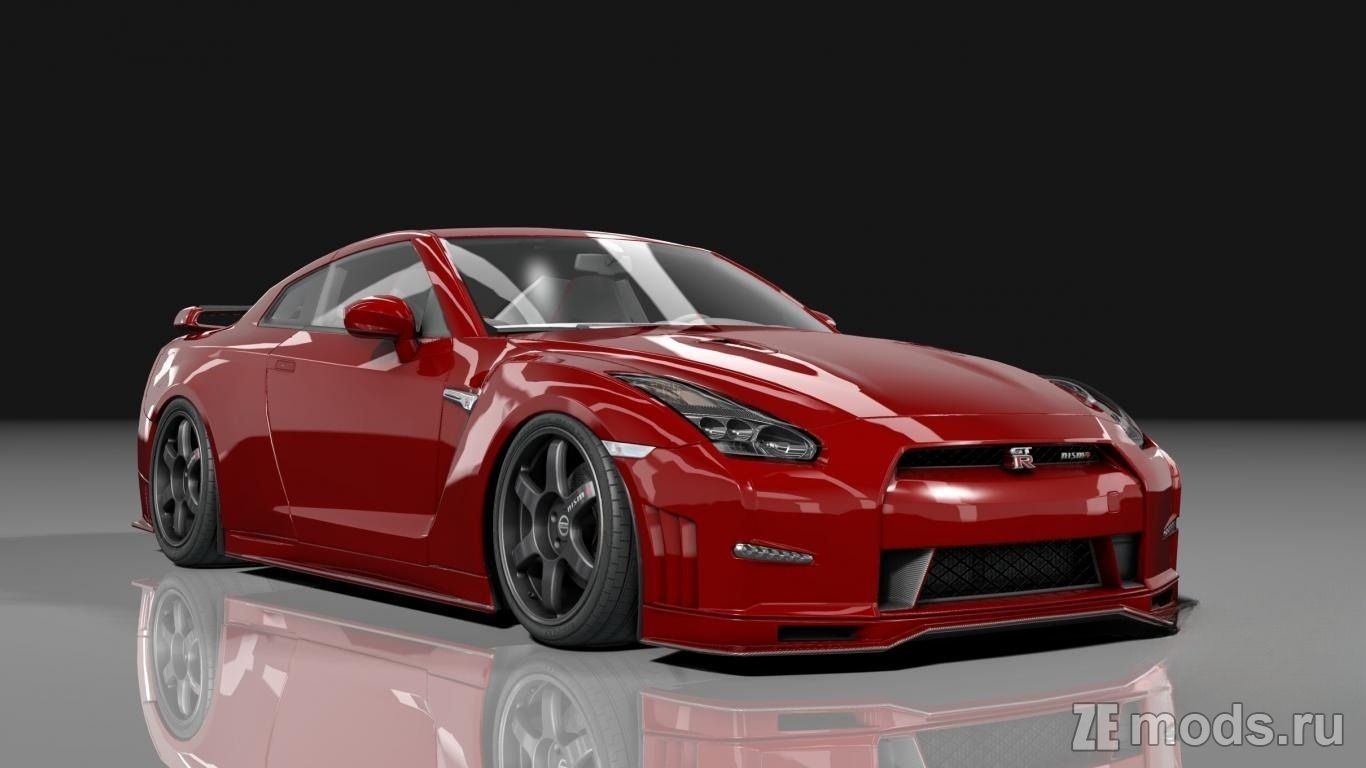 Мод Nissan GT-R Nismo Spec-B для Assetto Corsa