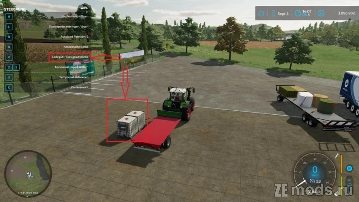 Мод Pallet Autoload Specialization - Автозагрузка поддонов (1.13.0.0) для FS22