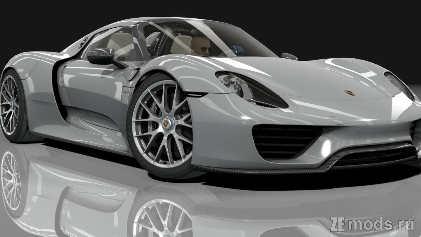 Мод Porsche 918 Spyder Weissach Trio (2.2) для Assetto Corsa