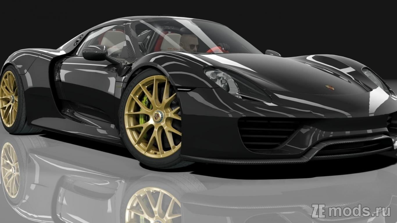 Мод Porsche 918 Spyder Weissach Trio (2.2) для Assetto Corsa