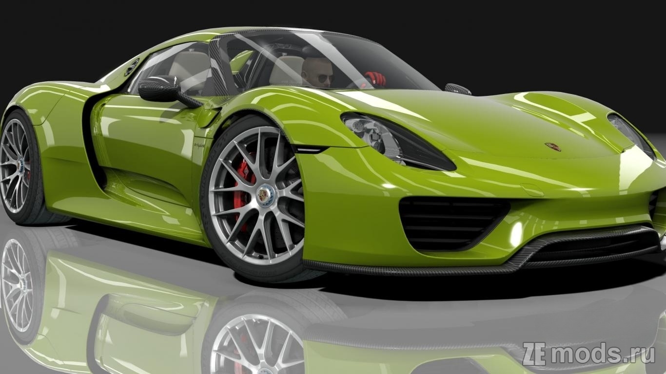 Porsche 918 Spyder Weissach Trio (2.2) для Assetto Corsa