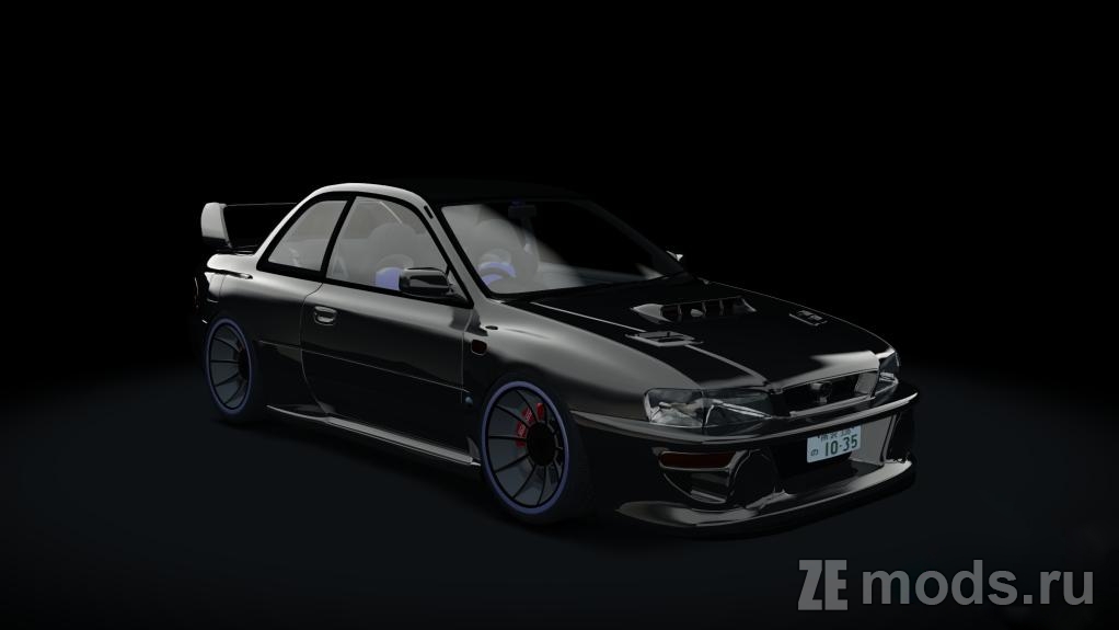 Мод Subaru Impreza 22B KNM N Line (1.0) для Assetto Corsa